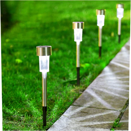 YMTengFei Solar Outdoor Lights 12 Pack, Outdoor Lights for Yard, Solar Pathway Lights Outdoor, Solar Powered Landscape Lighting, Solar Lights for Outside Garden for Patio, Lawn-(Cold White)