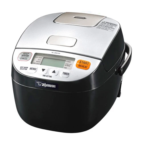 Zojirushi NL-BAC05SB Micom Rice Cooker & Warmer, Silver Black