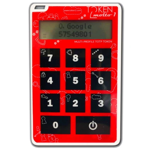 Token2 Molto-1 Multi-Profile TOTP Hardware Token
