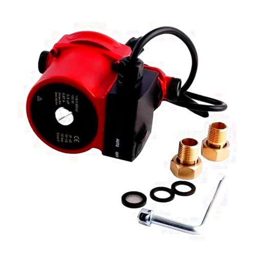 TNEHOD 100W Food Grade Automatic Domestic Booster Pump, 110V 60Hz Circulate Boost Pressure Water Pump for Solar Heater, Pressure Booster Pump Cast Iron, Water Pressure Booster Pump (1 inch Outlet)