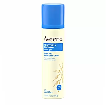 Aveeno Shave Gel with Natural Soy, Lightly Fragranced 7 oz (198 g)