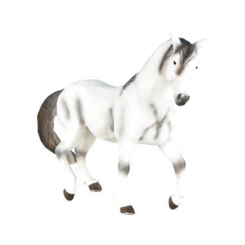 MOJO Andalusian Grey Realistic Equestrian Horse Club Hand Painted Toy Figurine