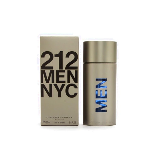 Carolina Herrera 212 by Carolina Herrera for men Eau De Toilette 3.4 Ounce