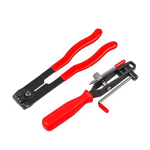 JinChengnan CV Joint Ear Clamp Banding Tool And Boot Crimp Pliers,Use for Car Repair Car Tool Cutting Pliers,10mm Fuel Hose, Cooling System, Vacuum Hoses Clamping Crimping Disassembly.