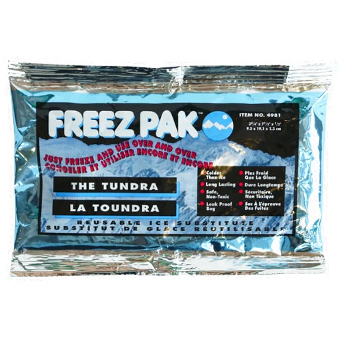 Lifoam 4981 The Tundra Reusable Ice Soft Pack, 8 ounce