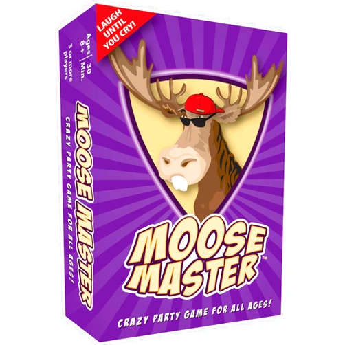 Moose Master - Laugh Until You Cry Fun - Your Cheeks Will Hurt from Smiling and Laughing so Hard - for Fun People Looking for A Hilarious Night in a Box