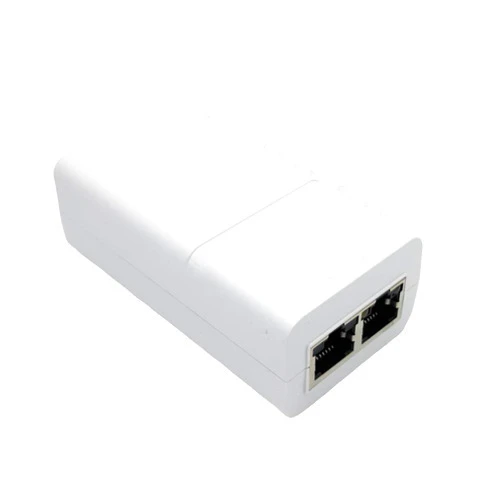 Poe Texas PoE Injector - Single Port Power Over Ethernet Passive PoE Adapter - 10/100/1000 Gigabit Data with Integrated 48V 15W Power Supply - Plug & Play Home Office, Tablets, VoIP Phone, WiFi AP