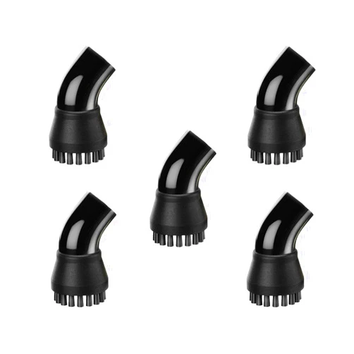 McCULLOCH Steam Cleaner Accessory Bundle with A1375-101 2-Pack Replacement Mop Pads and A1230-005 5-Pack Nylon Utility Brushes
