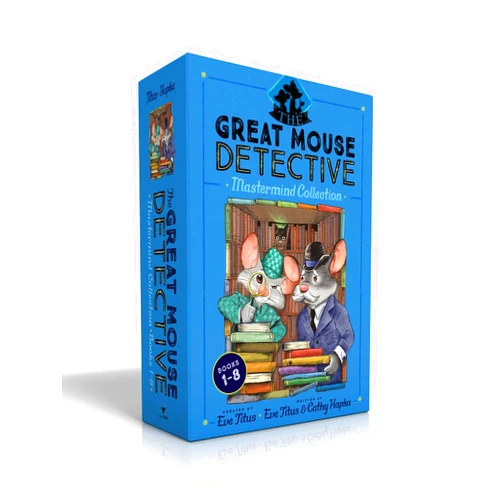 Eve Titus,Cathy Hapka,Paul Galdone,David Mottram The Great Mouse Detective Mastermind Collection Books 1-8 (Boxed Set): Basil of Baker Street; Basil and the Cave of Cats; Basil in Mexico; Basil in ... the Royal Dare; Basil and the Library Ghost