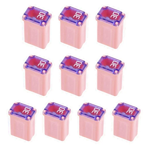 Imjl 10 Pack 608830 30 Amp Micro Cartridge Fuses Micro Fuse FMM Mcase Micro Female Fuses