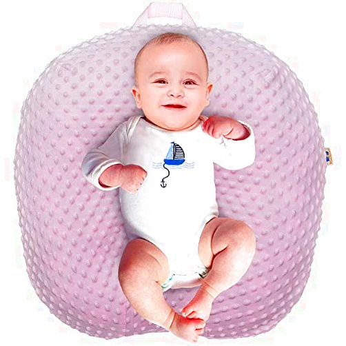 BlueSnail Strechy Newborn Lounger Cover, Removable and Ultra Soft Sung Fitted Baby Lounger Slipcover by BlueSnail(1 Pack,Pink)