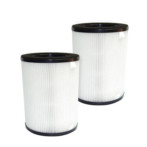 PUREBURG AP-T20FL Replacement Filter Compatible with HoMedics AP-T20 AP-T20WT TotalClean Tower Air Purifier,2-Pack H13 HEPA Activated Carbon 3-Stage Filtration
