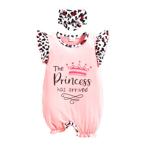Doresbebe Newborn Baby Girl Clothes Infant Floral Print One-Piece Romper+Jumpsuit+Bodysuit+Hat+Headband