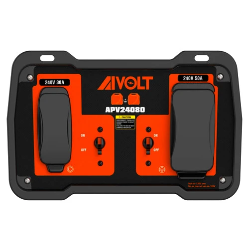 AIVOLT 240V 50-Amp Parallel Kit for Enclosed Frame Inverter Generators, ANSI/PGMA G300-2018 Standard Parallel Link with L5-30R and 14-50R Outlet