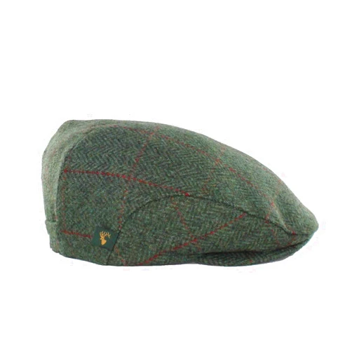 Mucros Weavers Irish Flat Cap Men Trinity Tweed Hat Driving Cap Made in Ireland