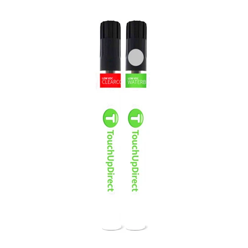 TouchUpDirect 1H5 Cement/Cement Gray Metallic for Toyota Exact Match Touch Up Paint Brush - Essential Package