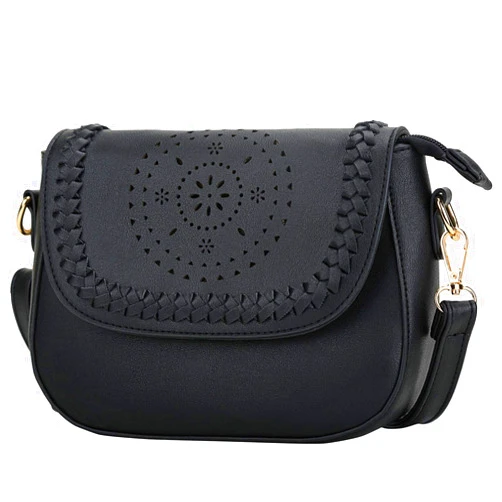 KKXIU Crossbody Bags for Women Hollow Purses with Adjustable Strap