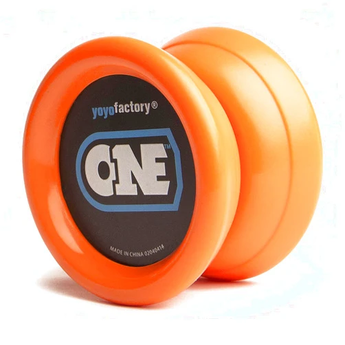 YOYO FACTORY ONE Yo Yo – Beginner Professional Yo-Yo for Kids & Adults | Responsive Trick YoYo for Learning, Practice & Fun - Orange