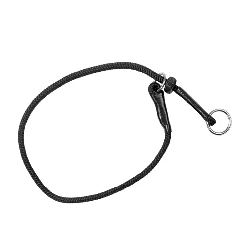 DINGO GEAR WWW.DINGOGEAR.COM 1977 Dingo Gear Choke Collar for Dog Training Handmade of Cord with 1 Limiter Waterproof Black S S04059