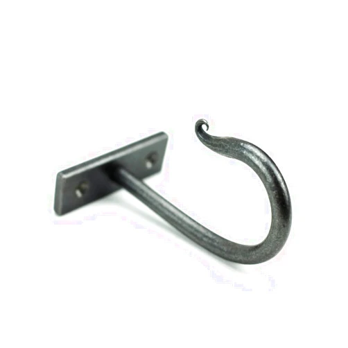 Black Dog Ironworks Undermount Classic Style Ceiling Hook | Hand Forged Wrought Iron | Black Dog Ironworks