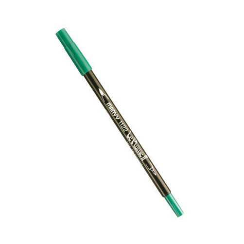 Uchida 1122-C-98 Marvy Le Plume II Watercolor Marker Art Supplies, Emerald