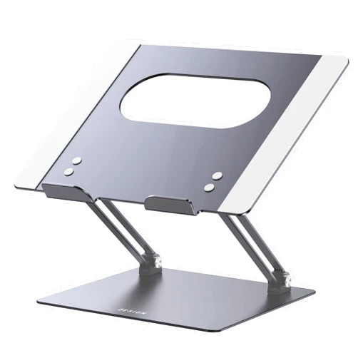 BESIGN LS10 Aluminum Laptop Stand, Ergonomic Adjustable Notebook Stand, Riser Holder Computer Stand Compatible with Air, Pro, Dell, HP, Lenovo More 10-14