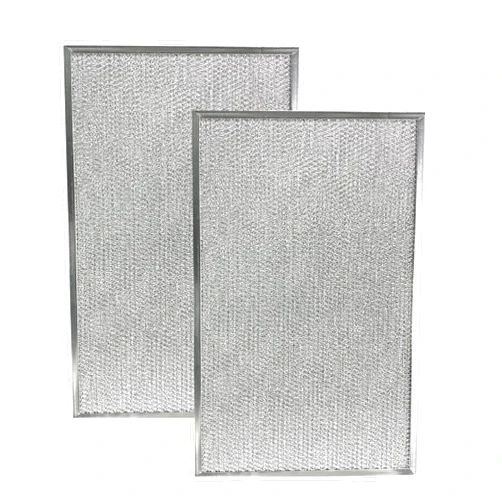 Air Filter Factory (2 Pack) Air Filter Factory 12 X 20 X 3/8 Inches Aluminum Mesh Grease Range Hood Filters