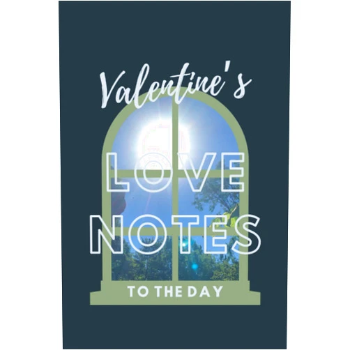 AmyJoy.Art Publishing Valentine’s Love Notes to The Day: Blank and lined notebook for daily journaling