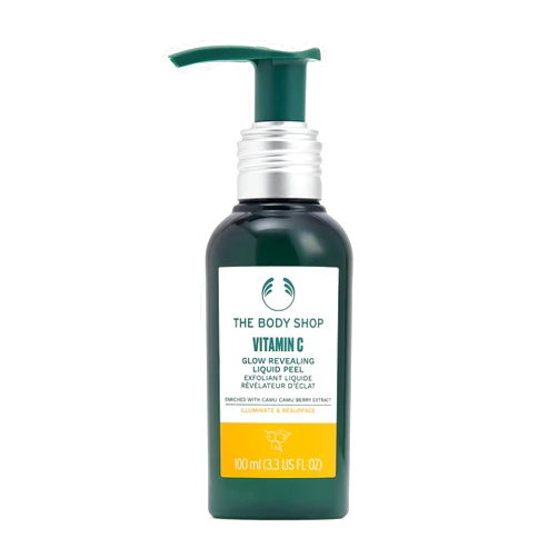 The Body Shop Vitamin C Glow-Revealing Liquid Peel - Illumitate & Resurface - 3.3 Fl Oz