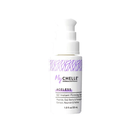 MyCHELLE Dermaceuticals G2 Instant Firming Serum, 1 Fl Oz - Skin Firming Serum with Peptide, Goji Berry & Pomegranate Extract to Nourish, Refine & Help Reduce the Appearance of Fine Lines and Wrinkles
