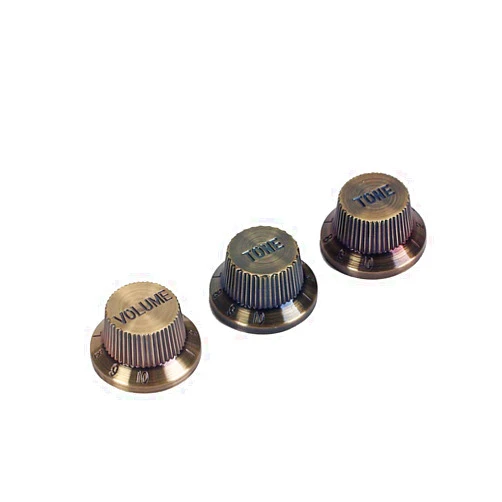 Alnicov 5.8mm Guitar Contral Knobs，Guitar Top Hat Bell Knobs Push On Guitar Bass Knobs