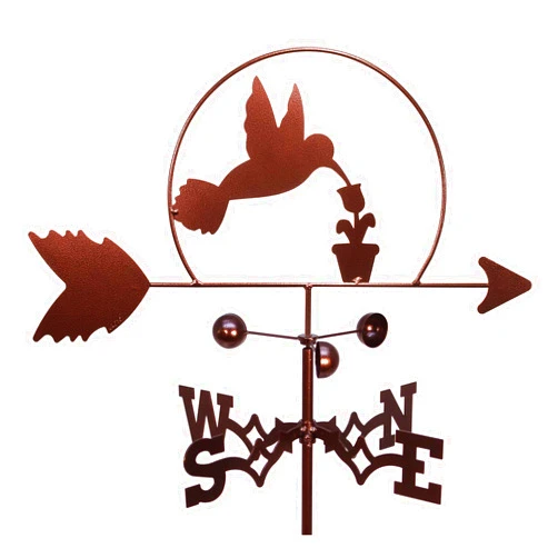 SWEN Products Hummingbird Humming Bird Weathervane (Roof Mount Included)