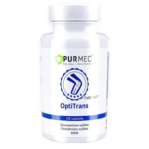 purmeo 5-Day Fast-Acting Joint Health Supplement - Support for Comfort, Cartilage, Strength & Flexibility - OVOMET Eggshell Membrane Glucosamine Chondroitin, MSM & Boswellia - Made in Germany, 120ct