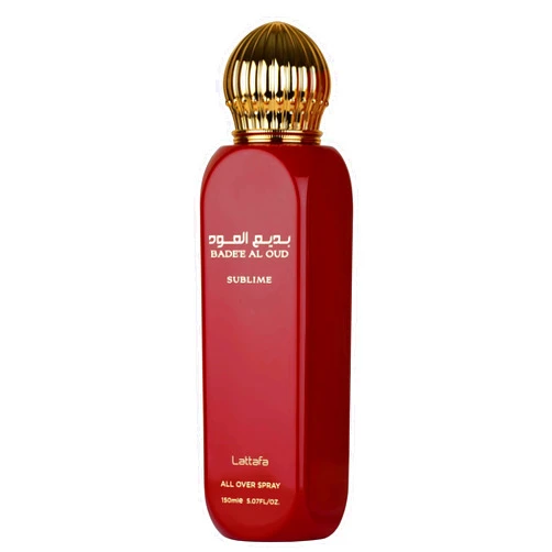 Lattafa Asdaaf Ameerat Al Arab Prive Rose – Fruity, Floral, Musky, Sweet – All Over Spray Long-Lasting Fragrance for Women, 5.07 Ounce / 150 ml