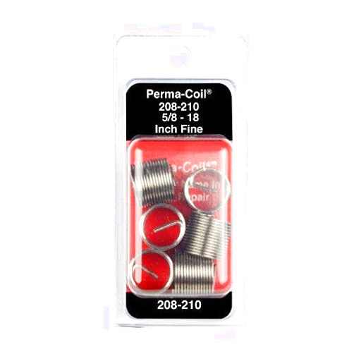 Perma-Coil 208-210 Thread Insert Pack 5/8-18 6PC Helicoil 5528-10