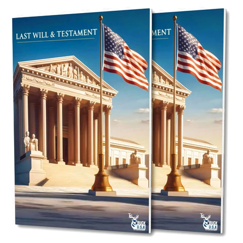 BUCK TAPE AS TOUGH AS A BUCK Buck 2025 Last Will & Testament Kit: 7X Attorney-Prepared Customizable Forms with Step-by-Step Instructions, 50-State Compatibility, End-of-Life Planning for Singles, Couples, & Families (2 Pack)