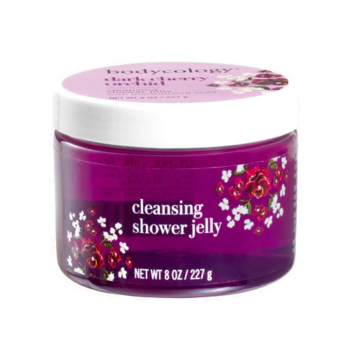 Bodycology Shower Jelly - Gentle Cleanser - Dark Cherry Orchard - 8 oz