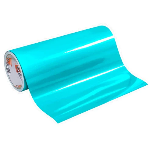 Oracal 651 Permanent Glossy Turquoise Adhesive Vinyl (12