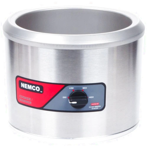 Nemco 6103A Round Countertop Cooker/Warmer, 11 qt