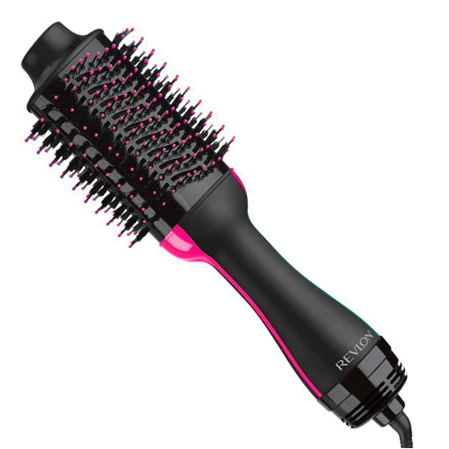 REVLON One-Step Hair Dryer And Volumizer Hot Air Brush, Black, Packaging May Vary