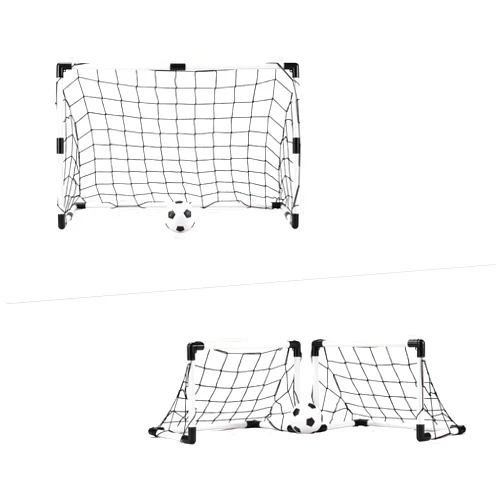 Sport Squad 2-in-1 Dual Use Training Soccer Goal Net Set - Two Small or One Large - Training Soccer Goal - Easy Assembly and Compact Storage - Great for Kids and Adults