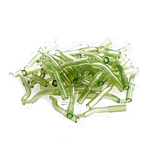 Delight eShop 50pcs Carp fishing accessories Carp hook sleeve end tackle fishing swivel tool