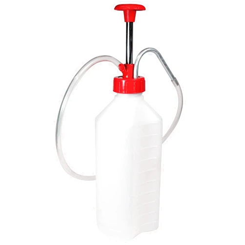 Lumax LX-1341 Multi-Purpose Oil Pump Suitable for precise dispensing of Fluids in tough-to-reach places in Tools, Equipment, Machinery and Vehicles. 1 Qt. (1 L) Capacity Bottle.