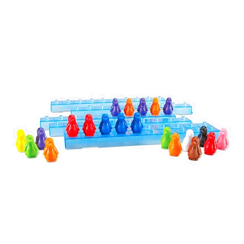 Learning Resources Penguins On Ice Math Activity Set, Homeschool, Early Math Skills, 110 Pieces, Ages 5+