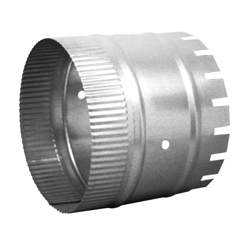 Duct Outlet Start Collar HVAC (Galvanized Metal, 10