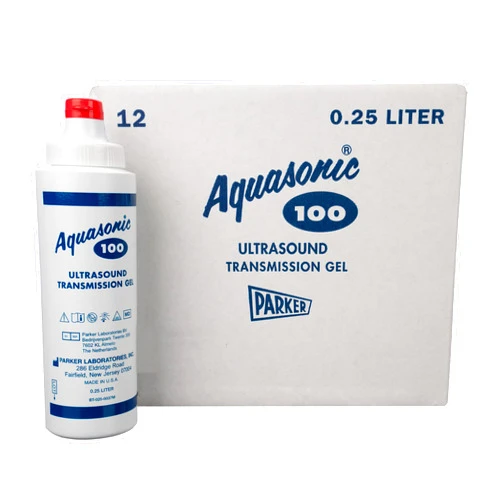 Aquasonic 26354 Ultrasound Gel, 0.25 Liter, Pack of 12