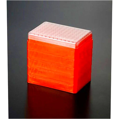 ExtraGene 10ul Universal Pipette Tips, Stack Racks, Sterile, DNase/RNase & Pyrogen Safe, Clear Pk x 96 Tips/Rack, 5 Racks