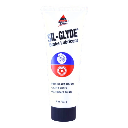 AGS Automotive Solutions SIL-Glyde Brake Lubricant – 8 oz Tube, Heat Resistant, Rust & Corrosion Protection, Moisture-Proof Brake Grease