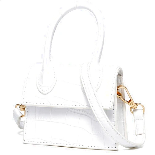 CATMICOO Mini Purse for Women, Mini Bag with Crocodile Pattern