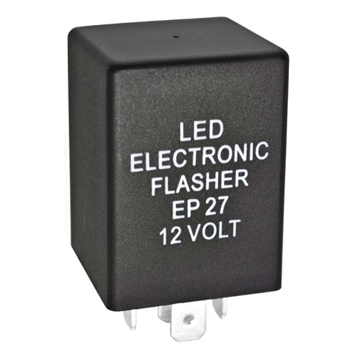 Formiden 5-Pin EP27 FL27 Electronic LED Flasher Relay for Fixing Hyper Flash Issue in LED Turn Signal Bulbs